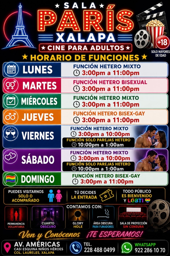 Cartelera semanal completa